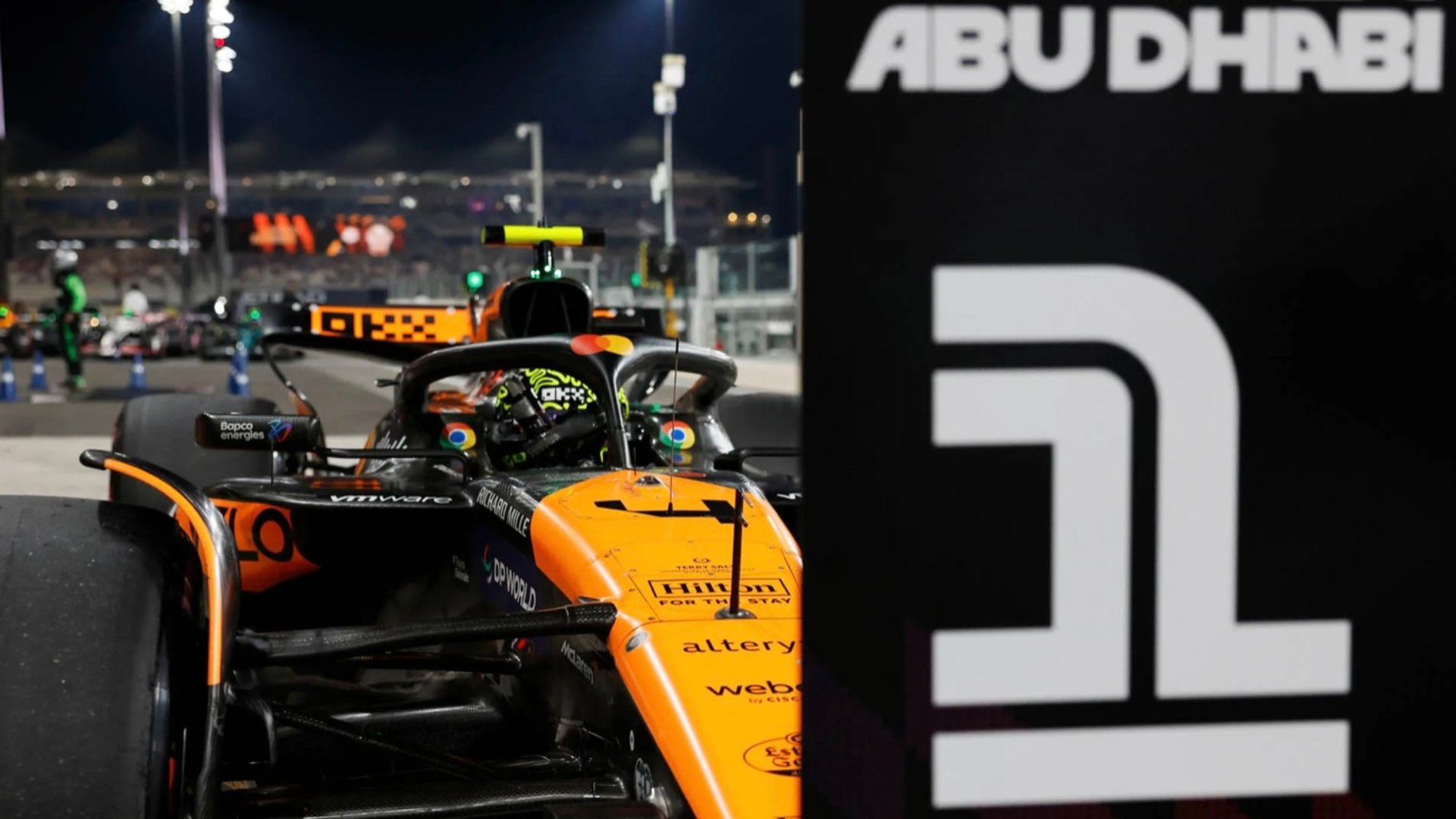Lando Norris breekt Ferrari-harten met schitterende overwinning in Abu Dhabi GP