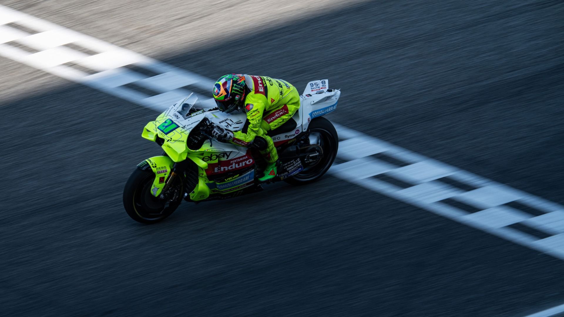 Franco Morbidelli has been penalized for the Thai Grand Prix