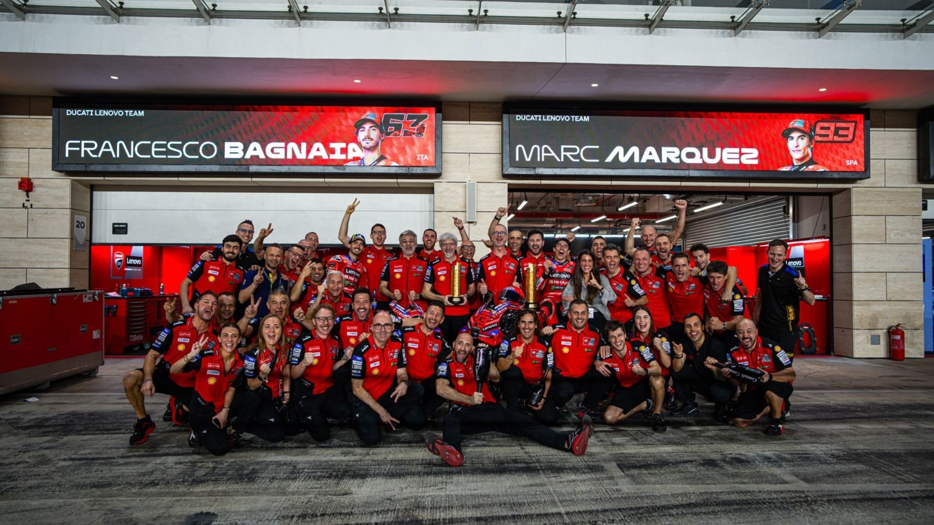 Ducati boss Dall’Igna praises Marquez after Qatar win but warns that they need to stay focused