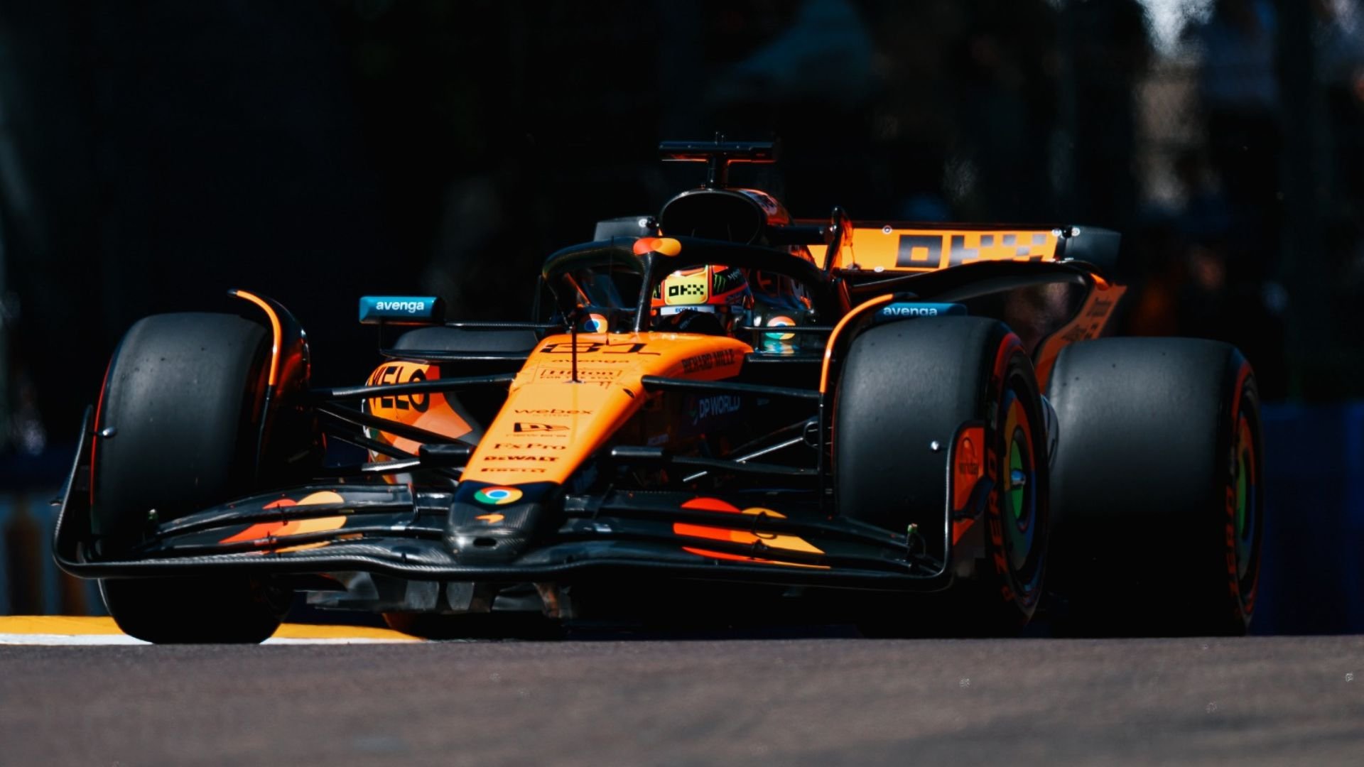 Oscar Piastri leads McLaren 1-2 in early ended Emilia-Romagna GP first practice