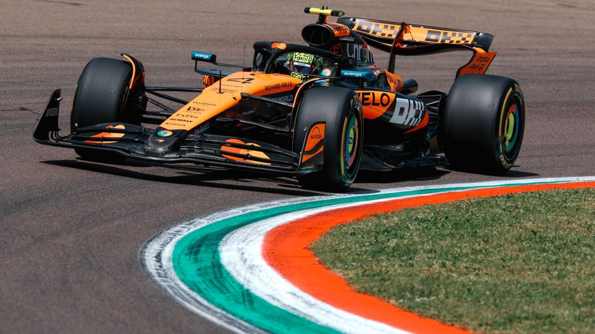 Lando Norris tops third Emilia-Romagna GP practice