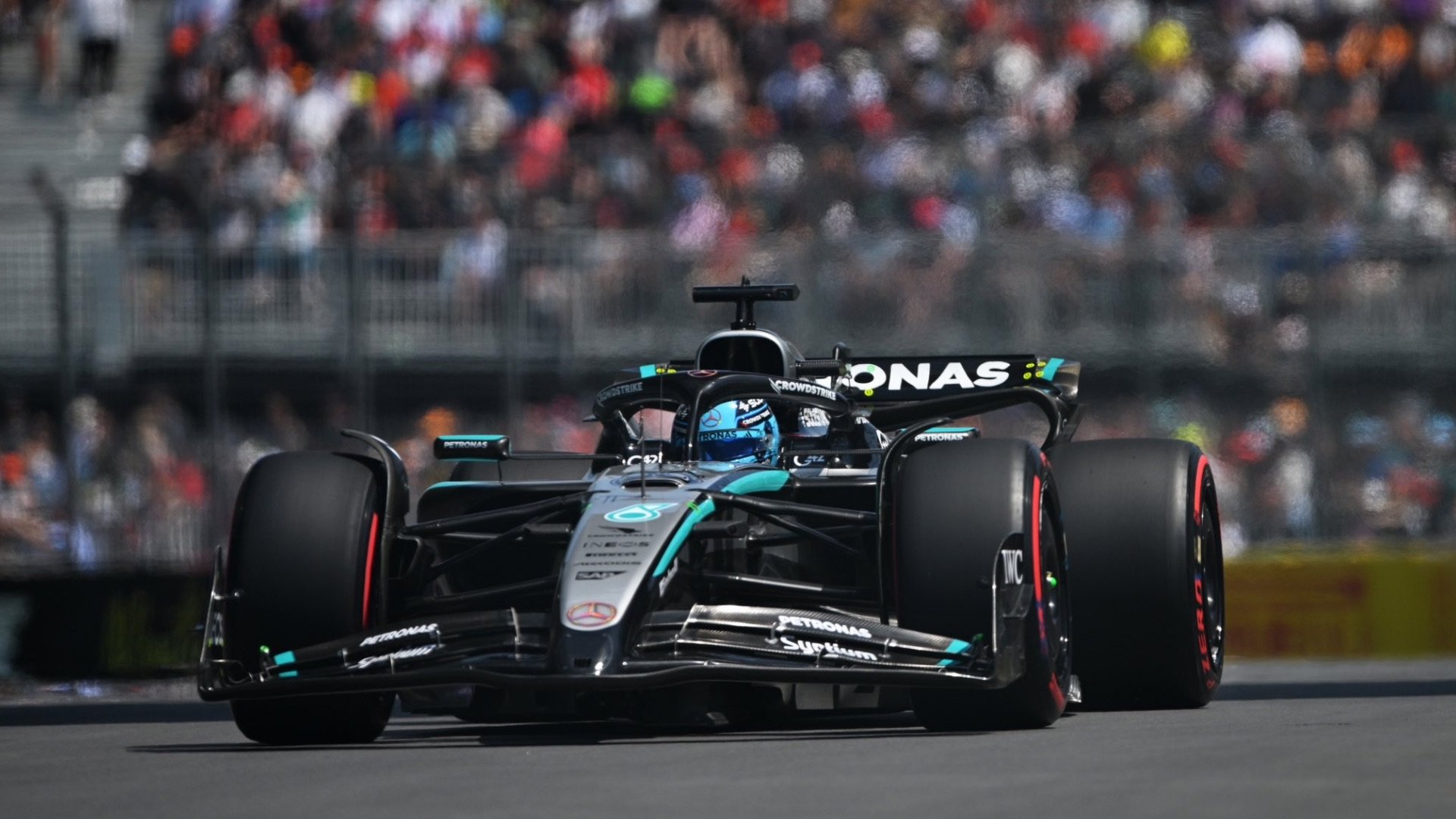 George Russell takes Canadian GP pole position for second year running