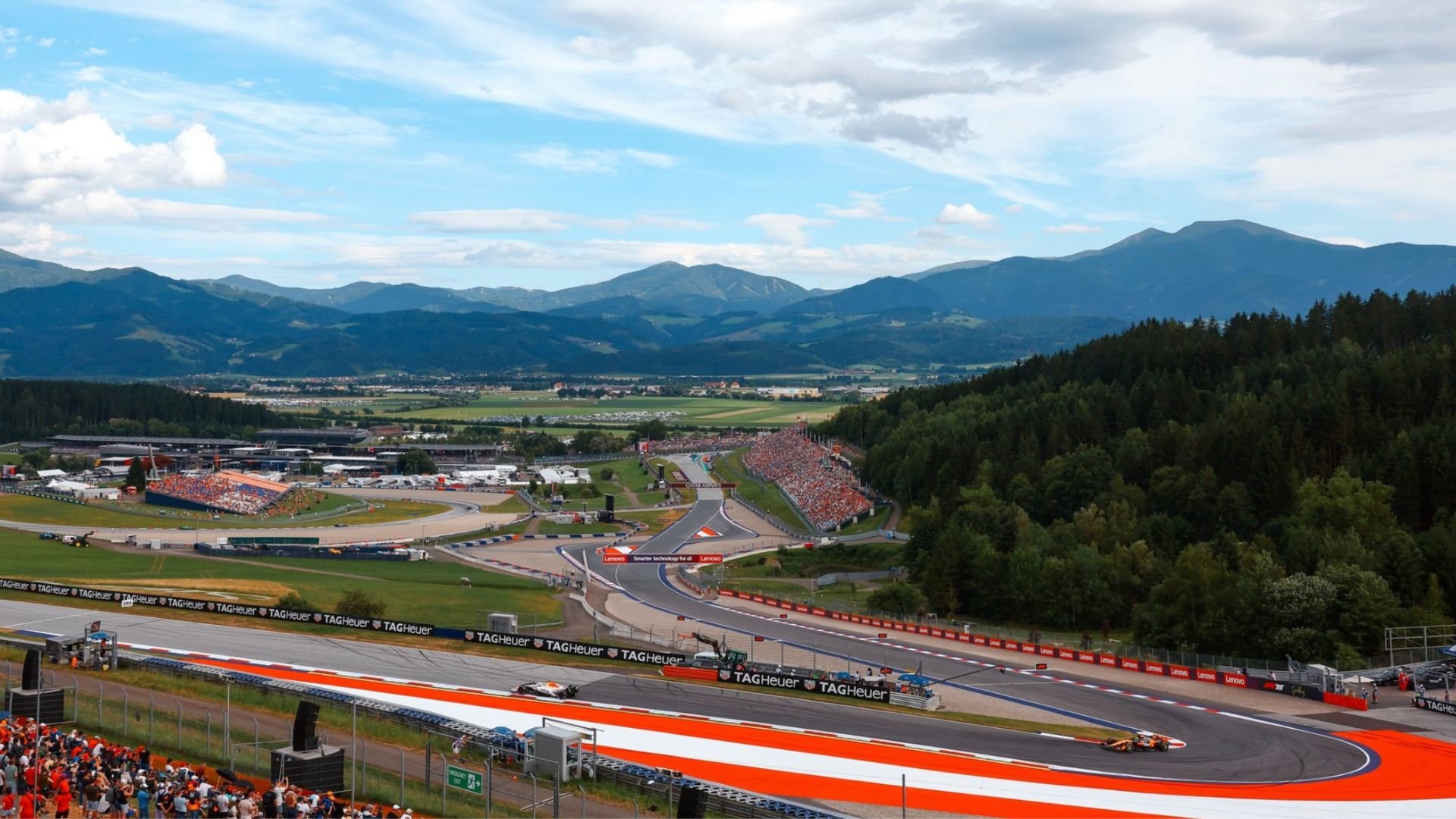 Mercedes fastest in FP1, McLaren responds in FP2 on Friday in Austria