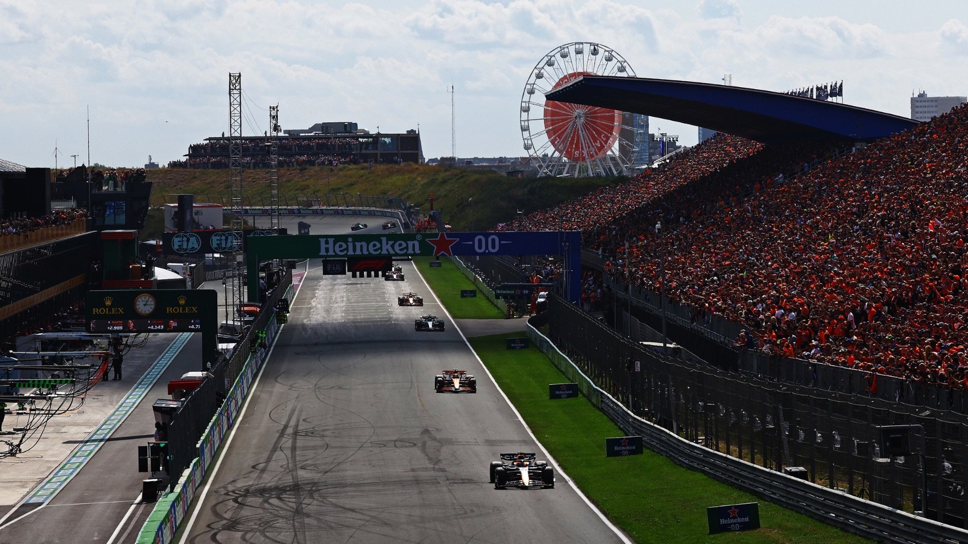 horarios del Gran Premio de Holanda de F1 de 2025