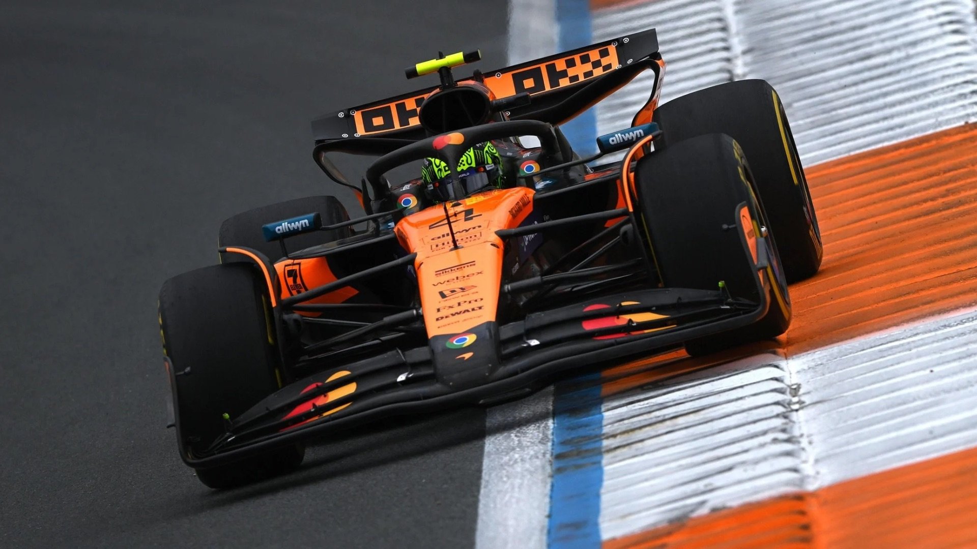 Lando Norris tops dramatic second Dutch Grand Prix practice