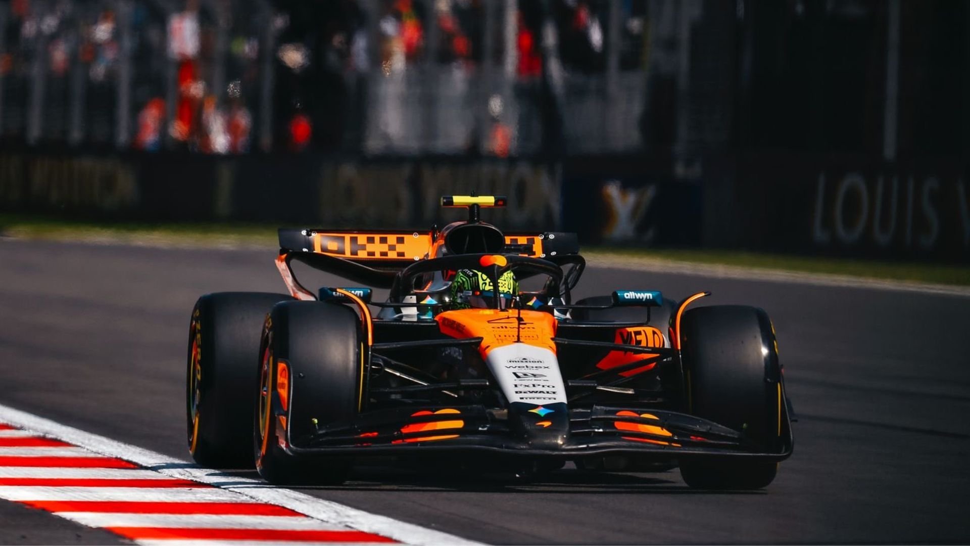 Lando Norris leidt laatste training in Mexico City