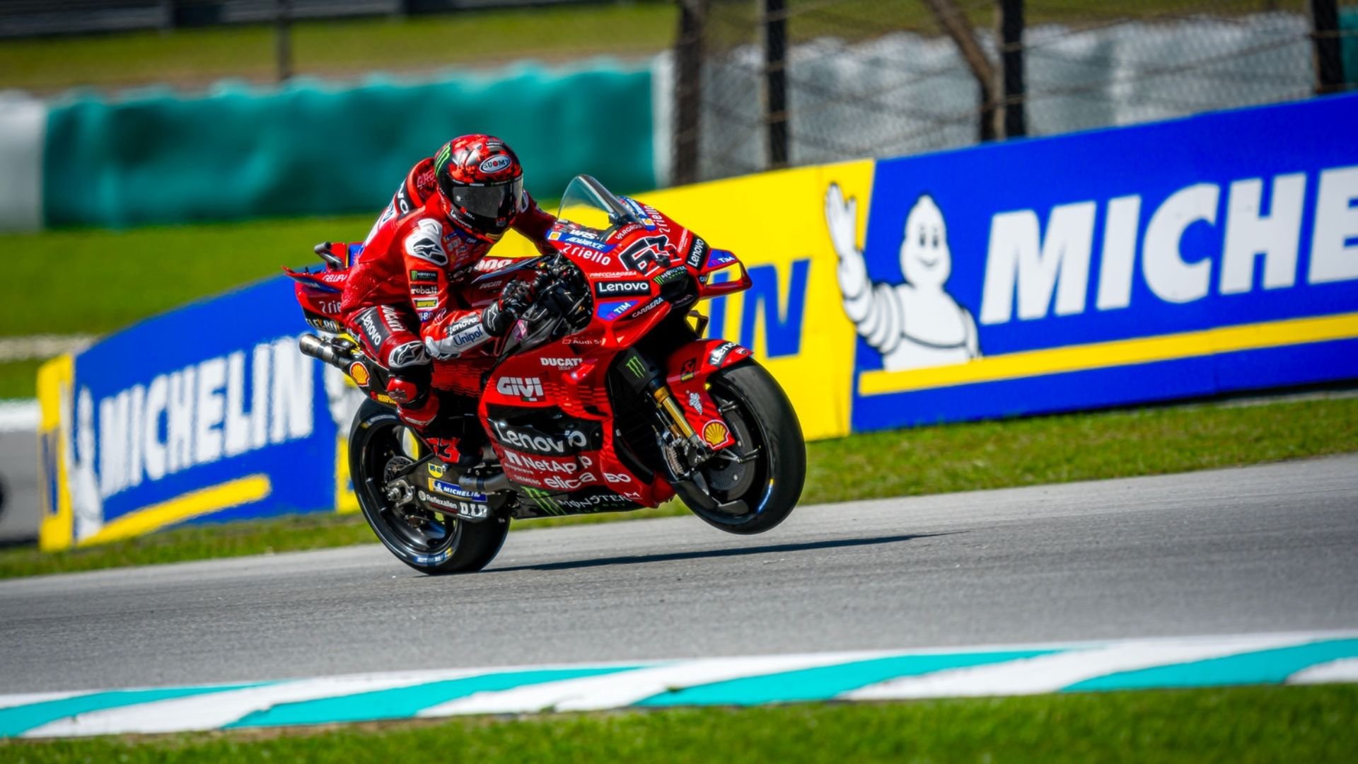 Michelin reveals why Bagnaia retired from Malaysian GP