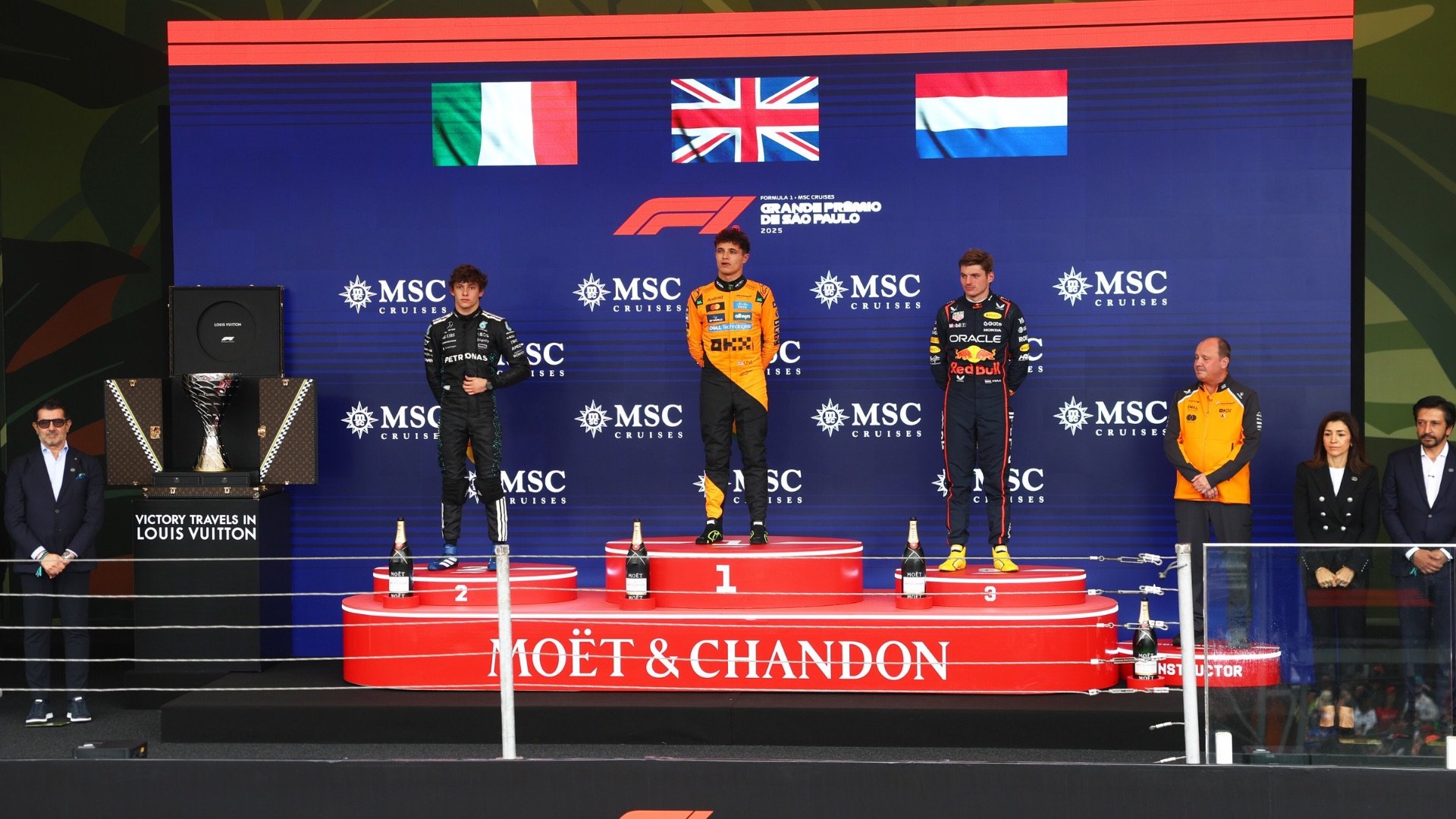 I Racing Bulls si scusano per un dipendente che incitava i tifosi a fischiare Lando Norris