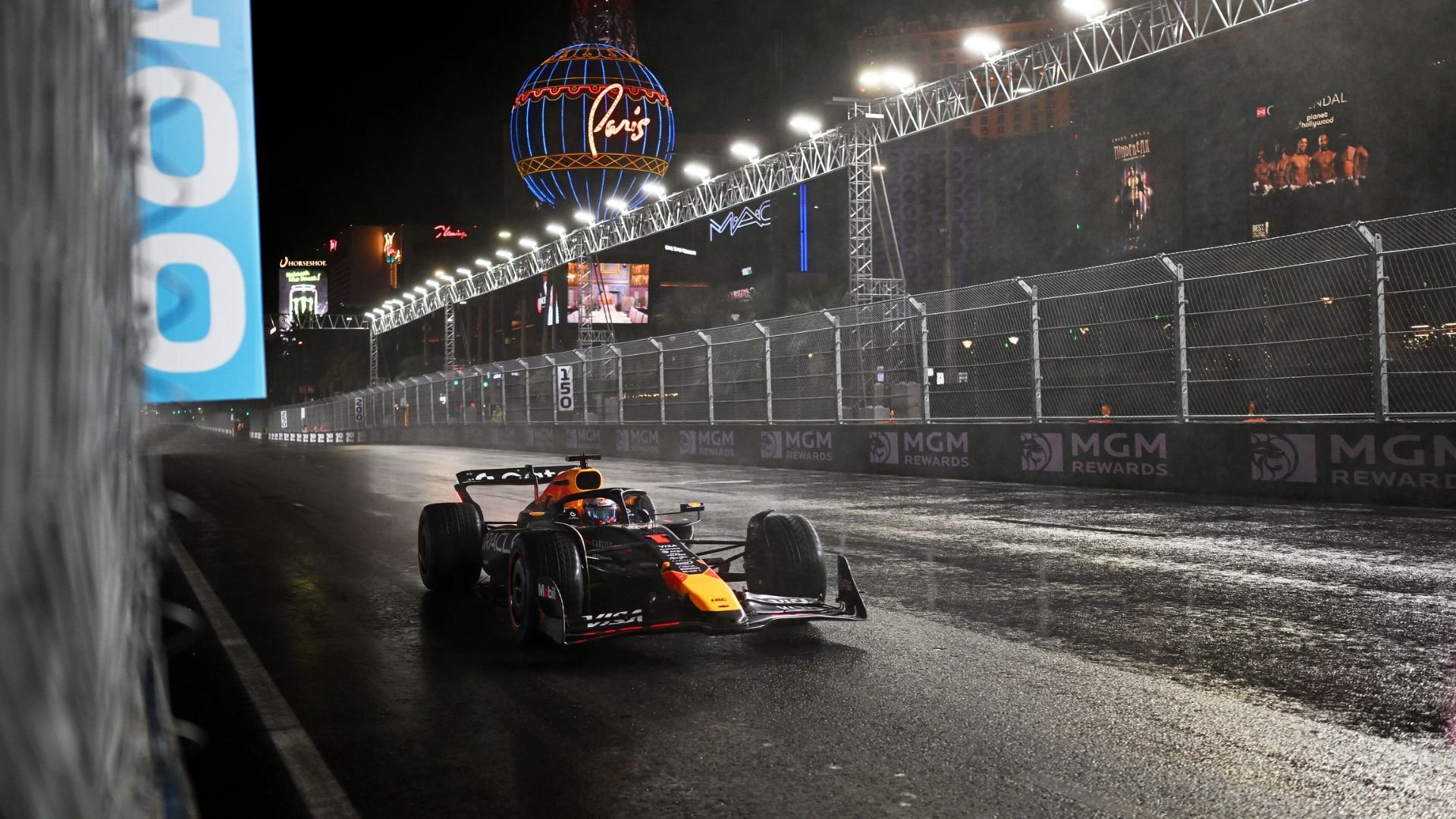 Max Verstappen unbeeindruckt von den griffigen Bedingungen im Qualifying von Las Vegas