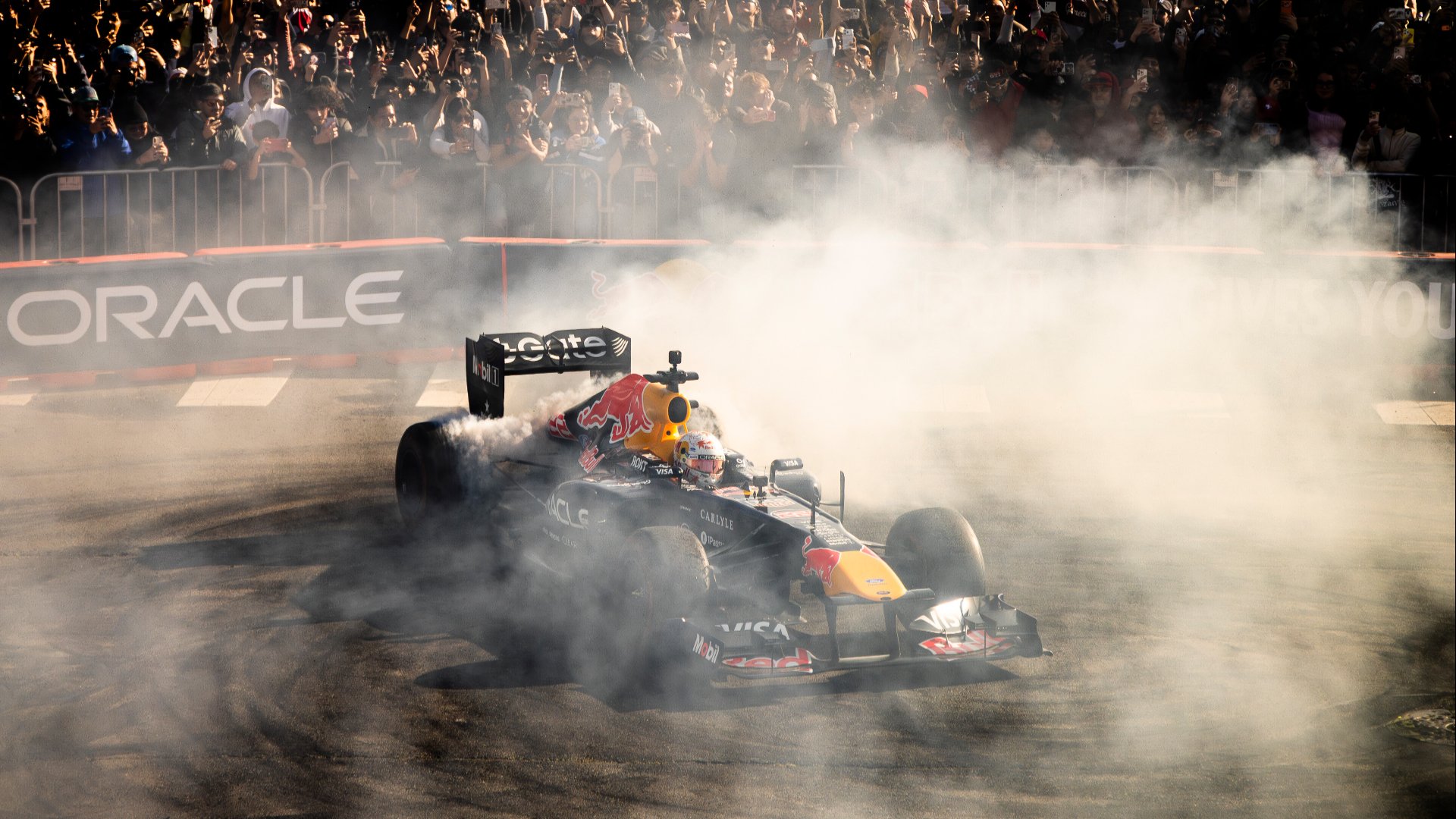 Tsunoda escapes fire during Red Bull F1 demo run in San Francisco