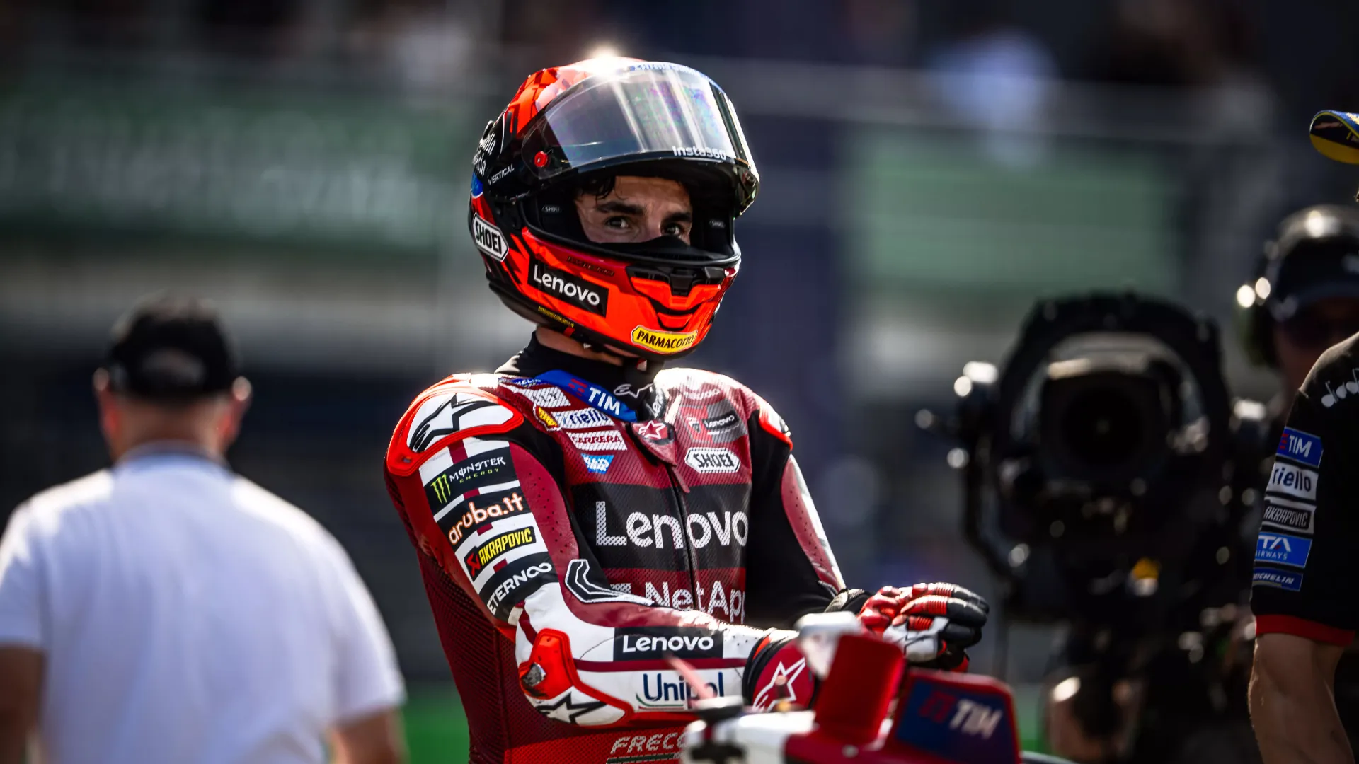 Marc Márquez gives update about a new contract with Ducati