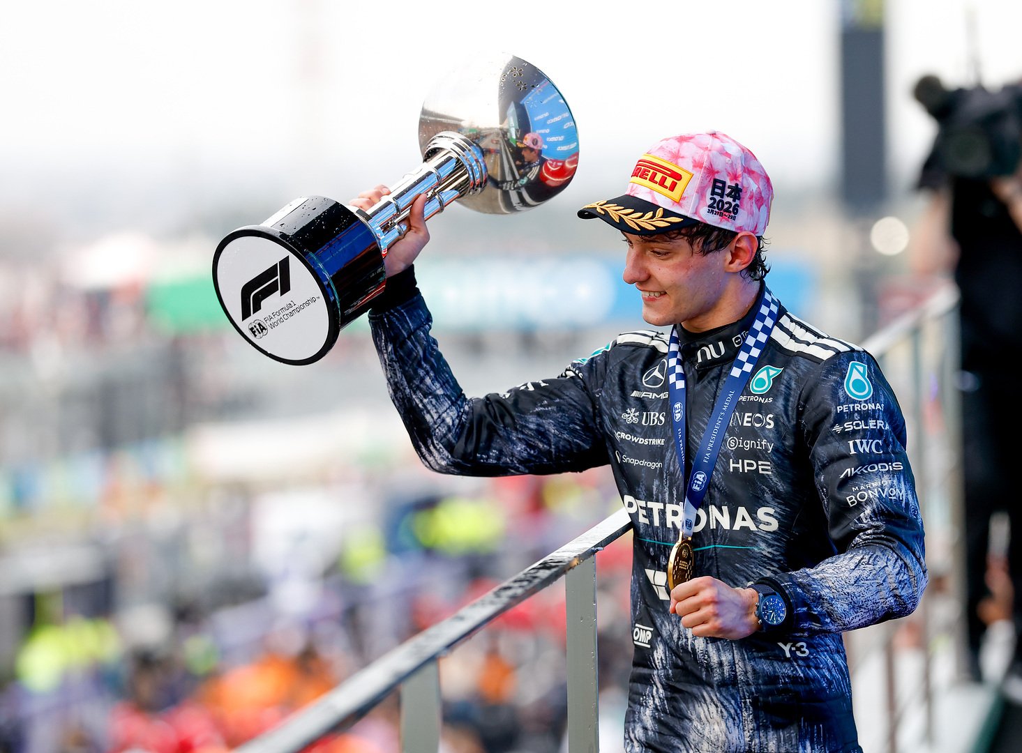 Antonelli reflects on Japanese GP victory