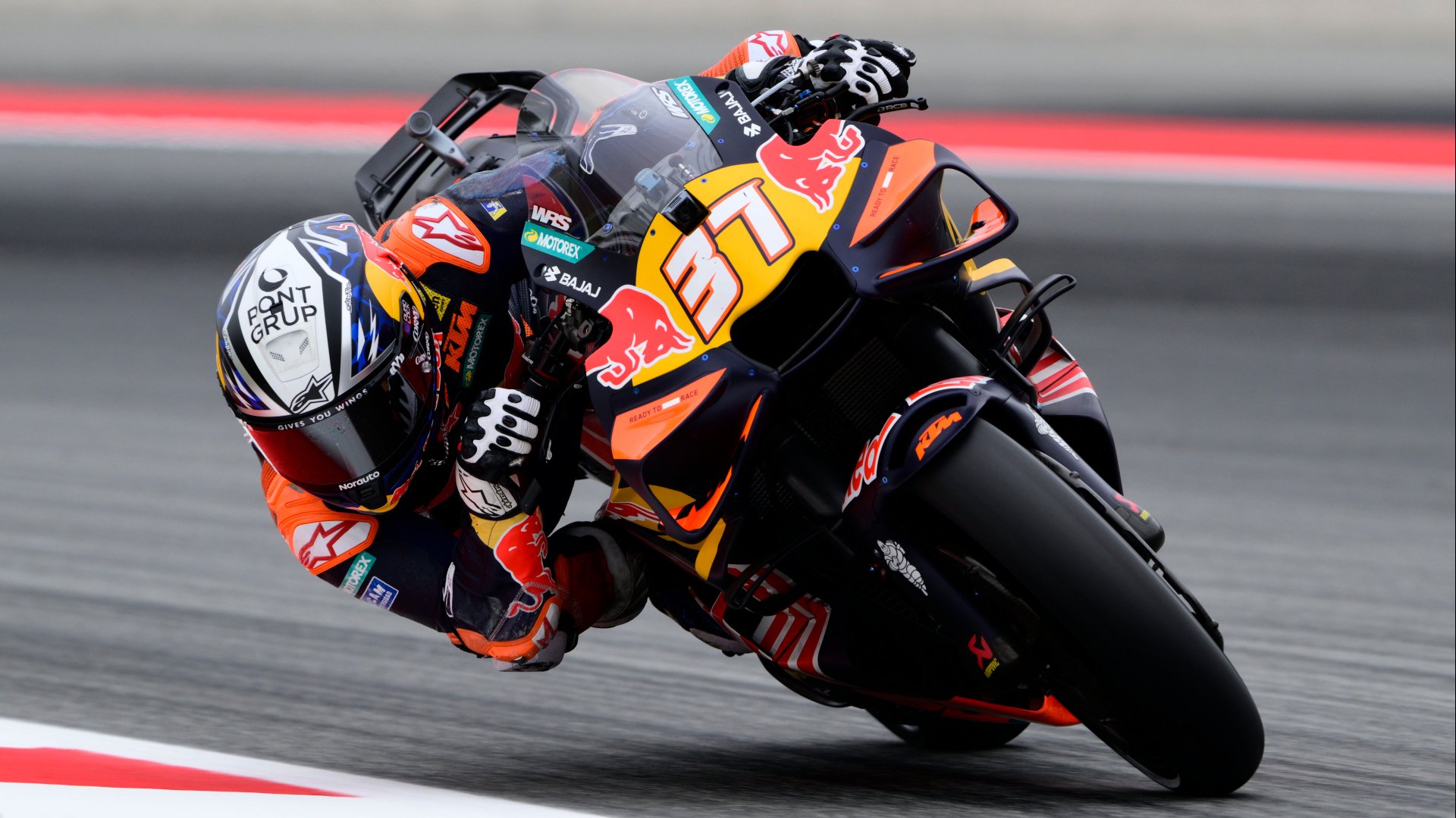 Pedro Acosta tops afternoon practice in Barcelona